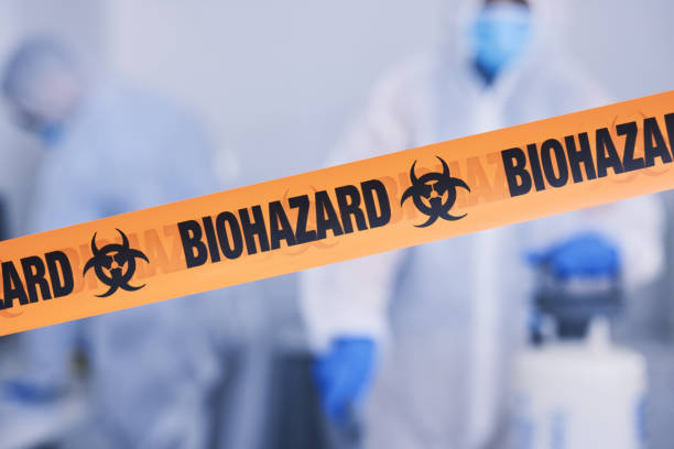 Professional Infectious Disease Decontamination technician working in Elwood, IN